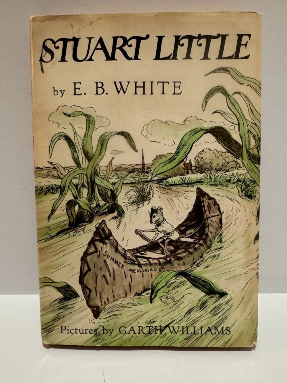 Vintage Stuart Little Book Club Edition HC Dust Jacket E B White Garth Williams